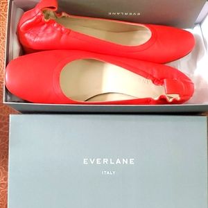 Everlane Day Heel Bright Red sz 9